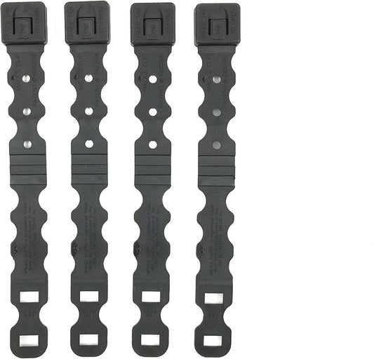 Tactical Tailor Fight Light Malice Clips - 4 pack (Short) (Black)