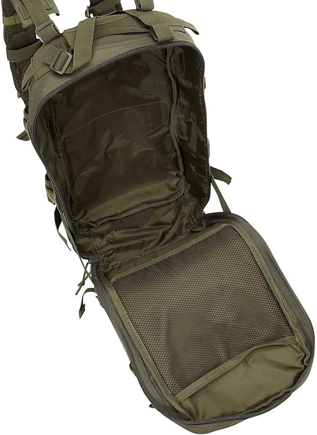 Fox Outdoor Products Medium Transport Pack | 29L Tactical Backpack with Organizer Pockets, MOLLE Webbing & Hydration Sleeve, Coyote