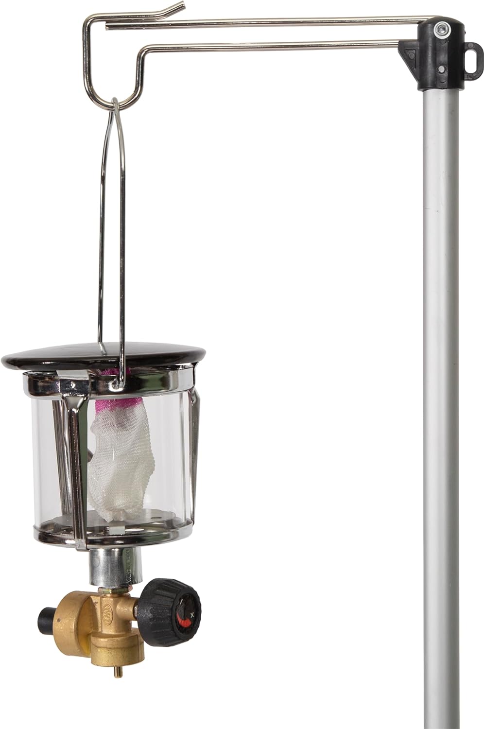 Stansport Compact Single Mantle Propane Lantern (172), Black