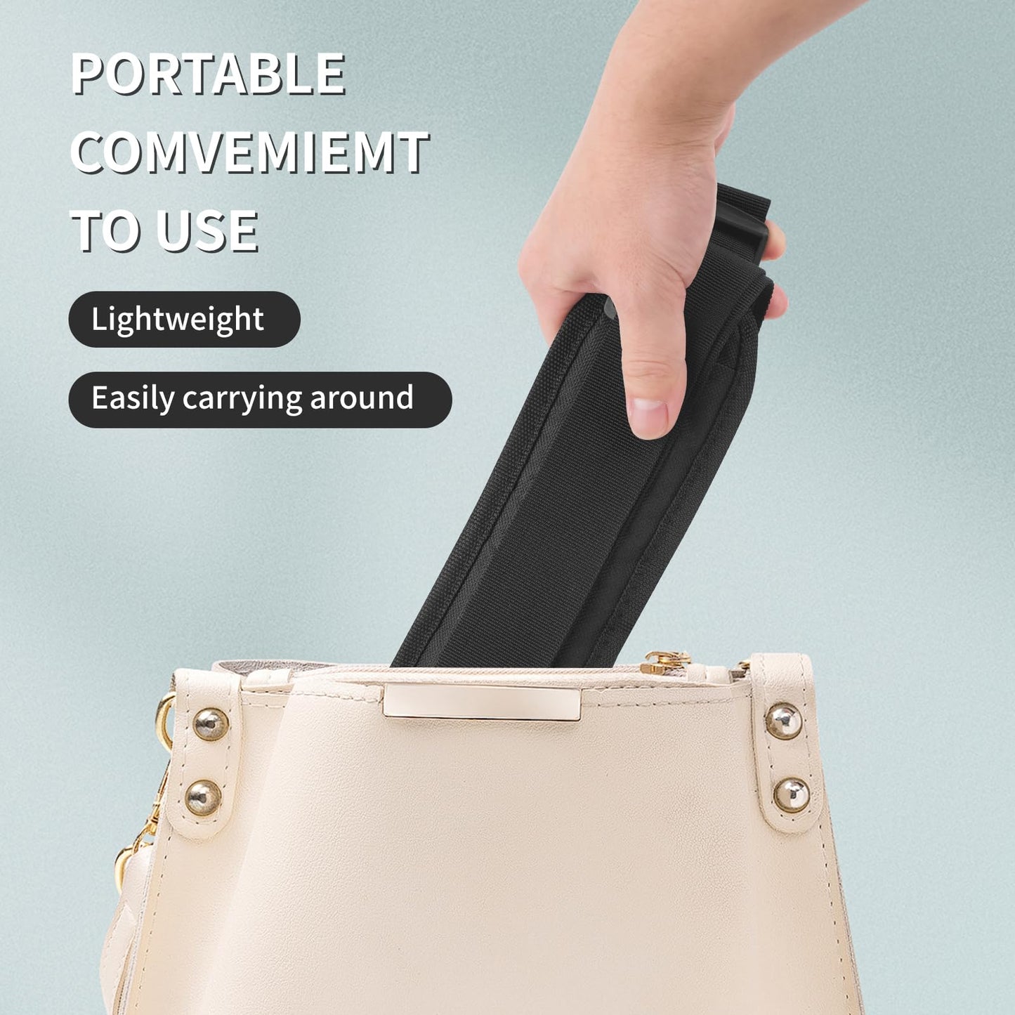 5 Pack Adjustable and Sturdy Carry Strap for Beach Chair - Ideal for Camping and Outdoor Activities