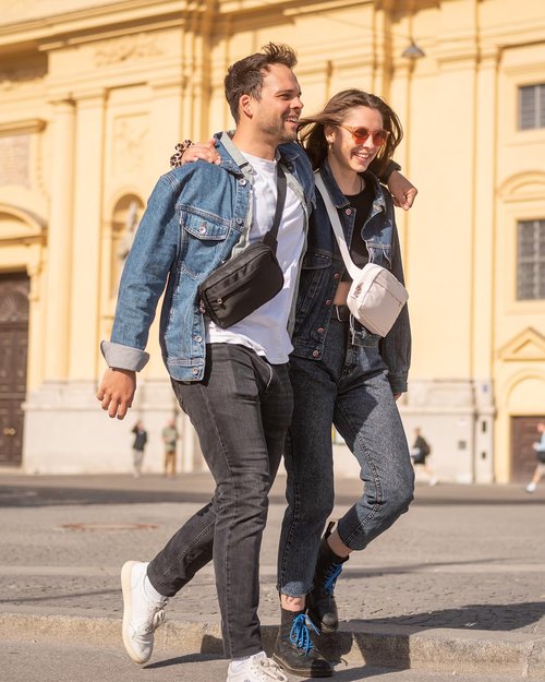 WATERFLY Fanny Pack Waist Bag: Belt Bag for Women Men Crossbody Bags Theft Fashion Waist Packs for Hiking Running Travel Walking
