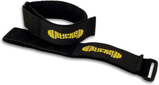 SUPERPUMP BFR BANDS | Simple + Effective Quick-Release Straps for Bloodflow Restriction Training and Kaatsu Style Workouts | Arms