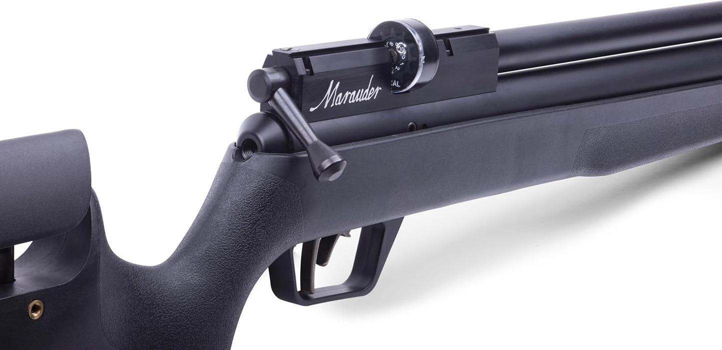 Benjamin Marauder Synthetic Stock PCP-Powered Multi-Shot Bolt-Action Pellet Hunting Air Rifle