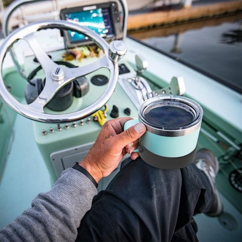 Wuryuema Protective Sleeve Boot Compatible for YETI Rambler 14oz Silicone Boot/YETI Rambler 14oz Stackable Mug Bottom Protector/Camping Mug Anti-Slip Bottom Sleeve Cover/YETI Rambler 14oz Accessories