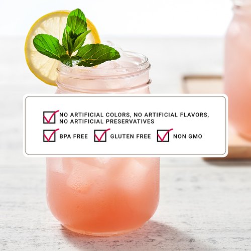 Monin - Hydration Boost and Drink Mix-in, Add Electrolytes & Minerals to Your Favorite Flavored Beverage (Hot or Cold), Dairy-Free, No Artificial Sweeteners, Gluten-Free (1 Liter + Pump)