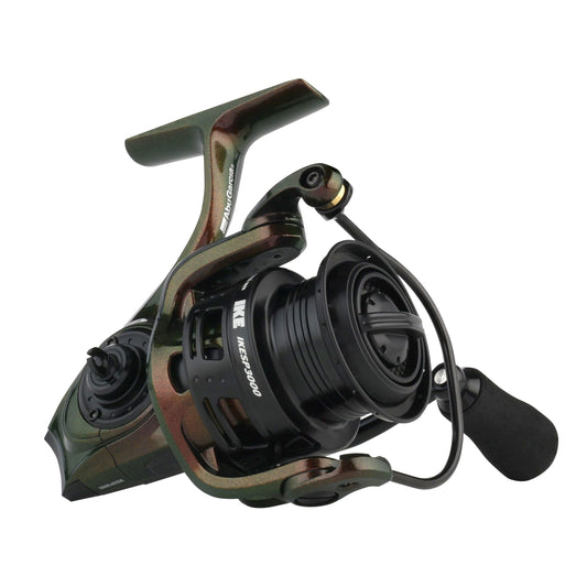 Abu Garcia IKE Signature Size 3000 Spinning Reel, Reliable Freshwater Fishing Reel, Durable & Lightweight Aluminum Construction, Everlast Bail System, Max Drag of 14lb | 6.4kg