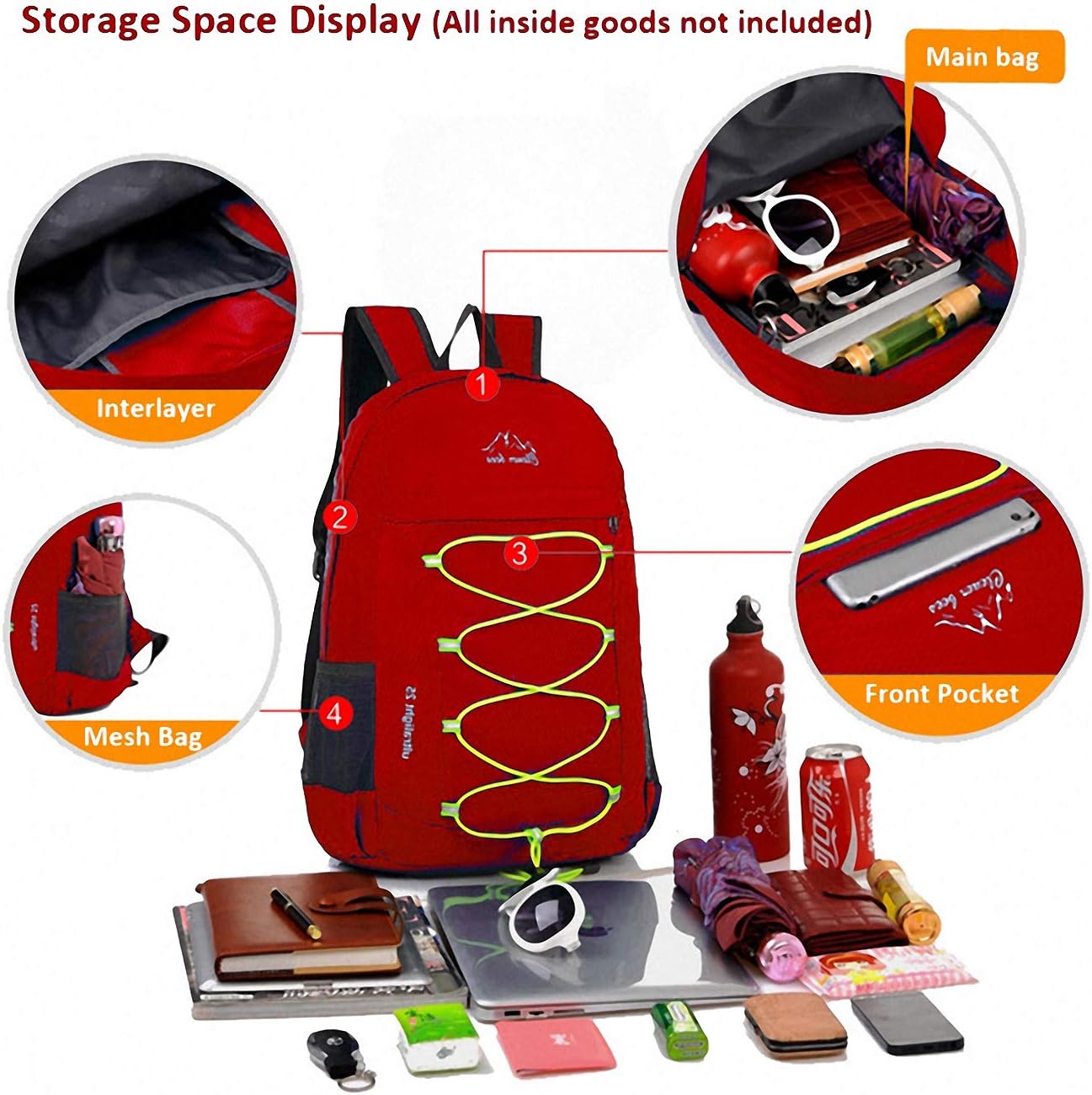 Outdoor Water Resistant Hiking Backpack