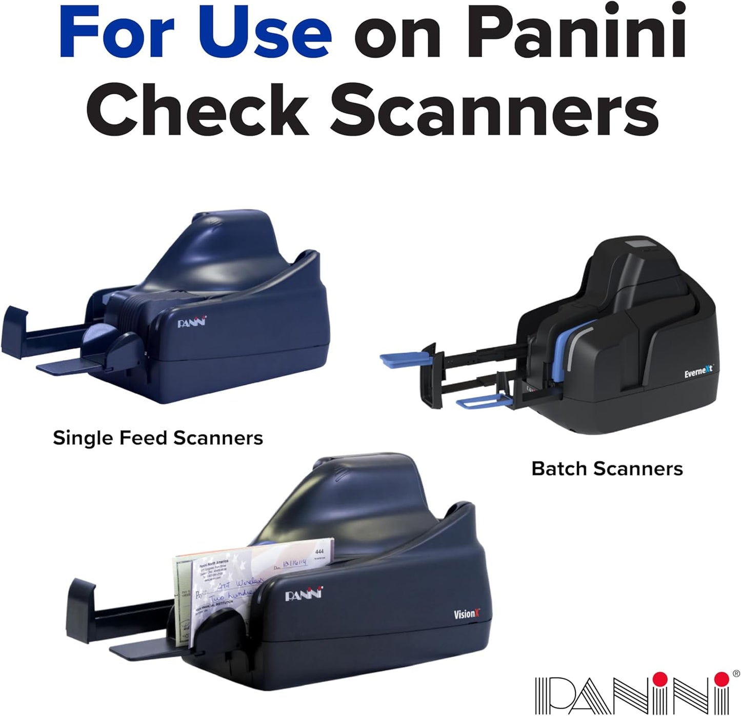 Panini Check Scanner Cleaning Cards (15)