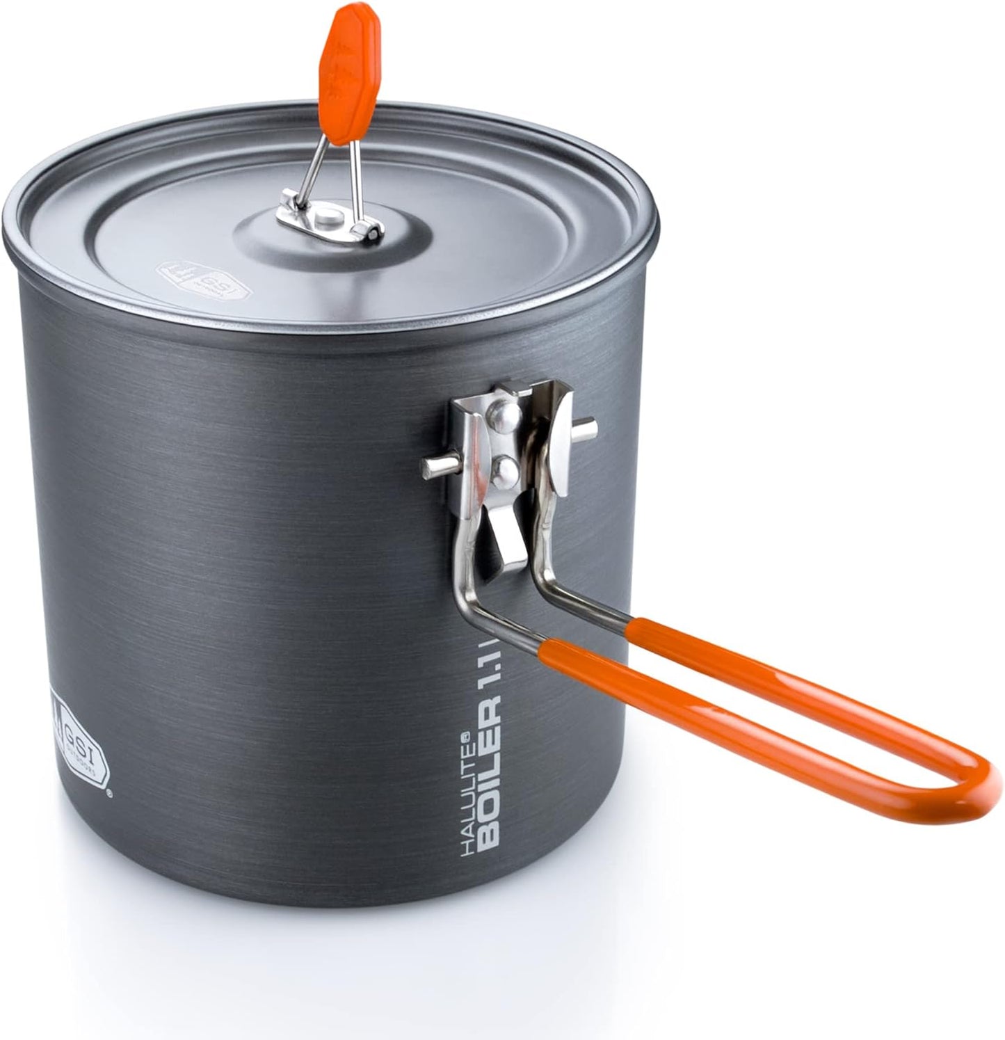 Ultralight Camping Cookware - GSI Outdoors Halulite Boiler Pot with Folding Handle
