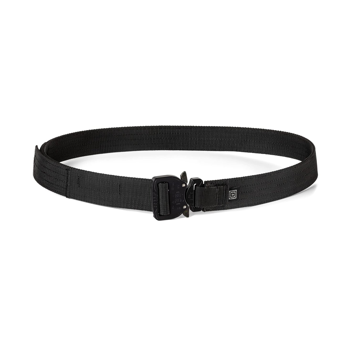 5.11 Tactical Maverick 1.5" Tactical Belt, Premium Nylon Webbing, Hook and Loop Adjustment, Black, 2-XL, 56804