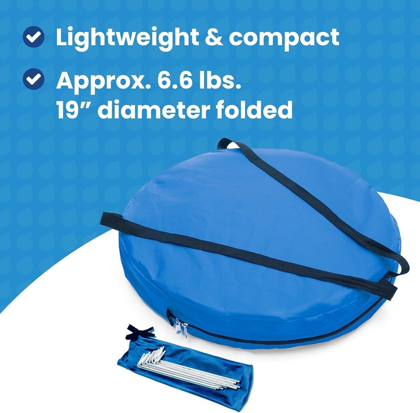 WeatherPod® Original Pop-Up Pod - 1 Person Sports Shelter for Rain & Wind