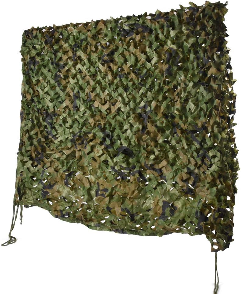 HYOUT Camo Netting Camouflage Net Bulk Roll for Hunting Blinds Ghillie Sunshade, Camping, Military Party Decoration