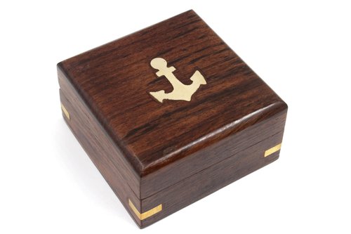 OCEAN REPLICAS I am Your Anchor, Faithful, Strength Engraved Compass, Confirmation Gift Ideas, Baptism Gifts.