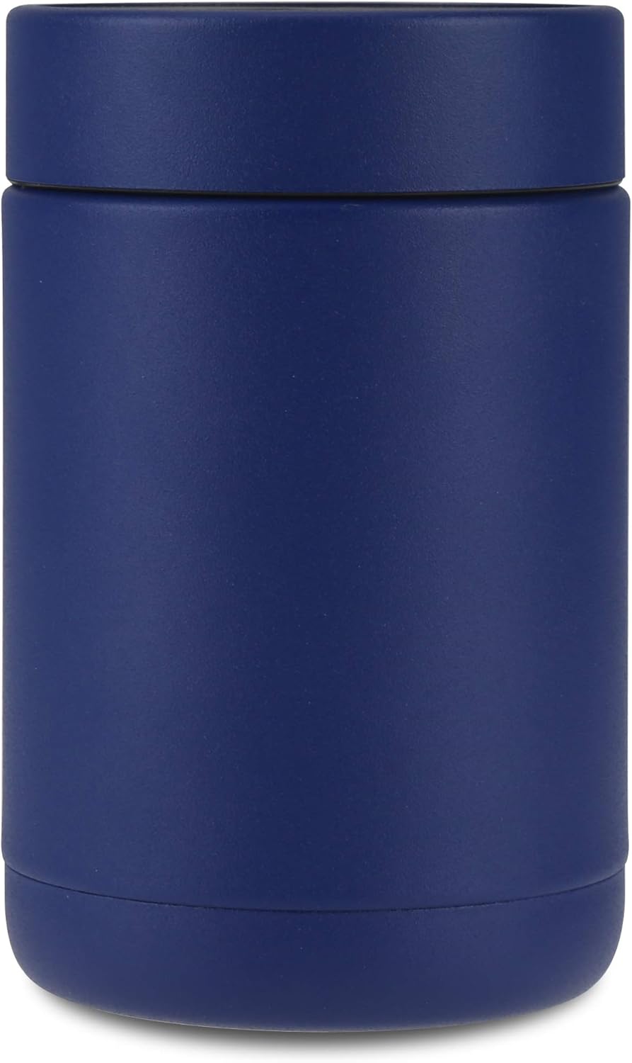 Tahoe Trails 12 oz Stainless Steel Double Wall Vacuum Insulated Can Cooler (Blue)