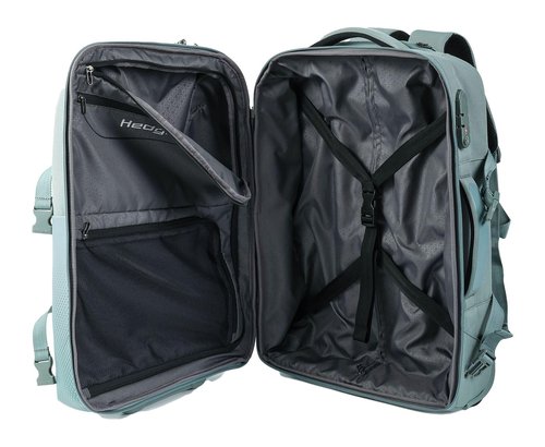 Hedgren Multy Backpack, Grey/Green, One Size