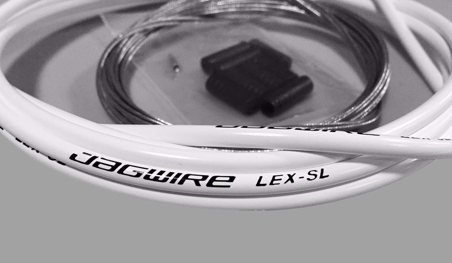 JAGWIRE ROAD SHOP KIT - Complete Brake & Shifter Cable and Housing Kit- White - SRAM/Shimano