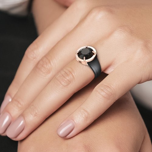 Stylish Silicone Ring for Women, Comfortable Silicone Wedding Band for Everyday Wear & Special Occasions, Flexible and Durable for Active Lifestyle, Easy to Clean (Size 6)