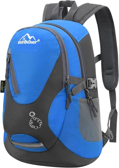 Lightweight Water-Resistant Hiking Backpack for Cycling & Travel - Small Daypack M0714