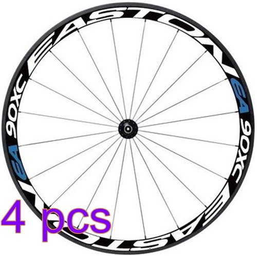 HMANE 4Pcs Bike Stickers Bicycle Wheel Rims Light Safety Reflective Stickers Decal