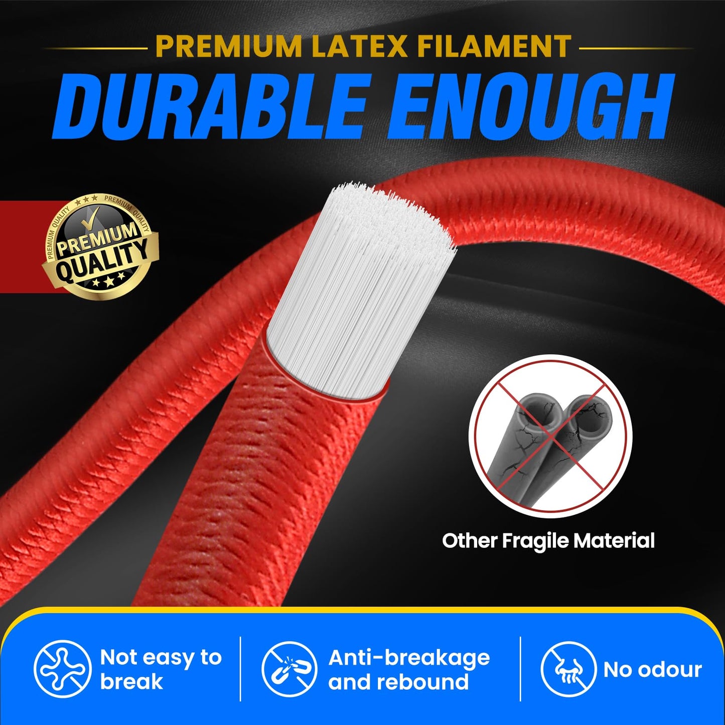 JWHOO Baseball Bands, 16 Pcs, Highly Elastic & Durable Arm Bands, Resistance Trainer with Interchangeable Grips, Ideal for Training, Warm-Ups & Learning