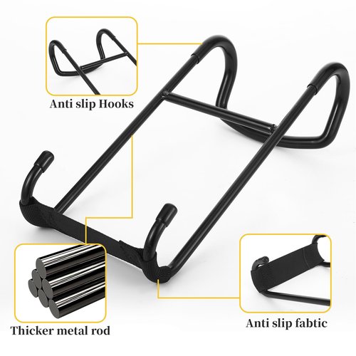 SXoonKing 2 Pack Dumbbell Spotter Hooks, 225lbs Dumbbell Rack, Barbell Rack, Barbell Holder, Strength Training Dumbbell Racks, Lifting Hooks, Dumbbell Spotter, Weight Lifting Hook, Shoulder Press