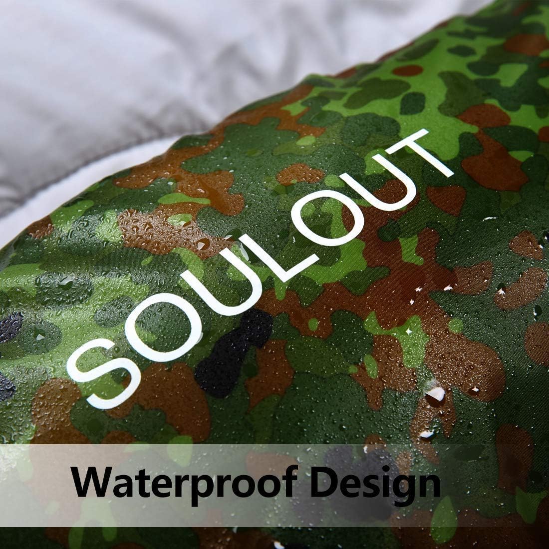 3-4 Season Sleeping Bag for Adults & Kids, Lightweight Warm Cold Weather Camping Bag with Waterproof Compression Sack – Portable for Hiking, Backpacking, Traveling & Outdoor Adventures