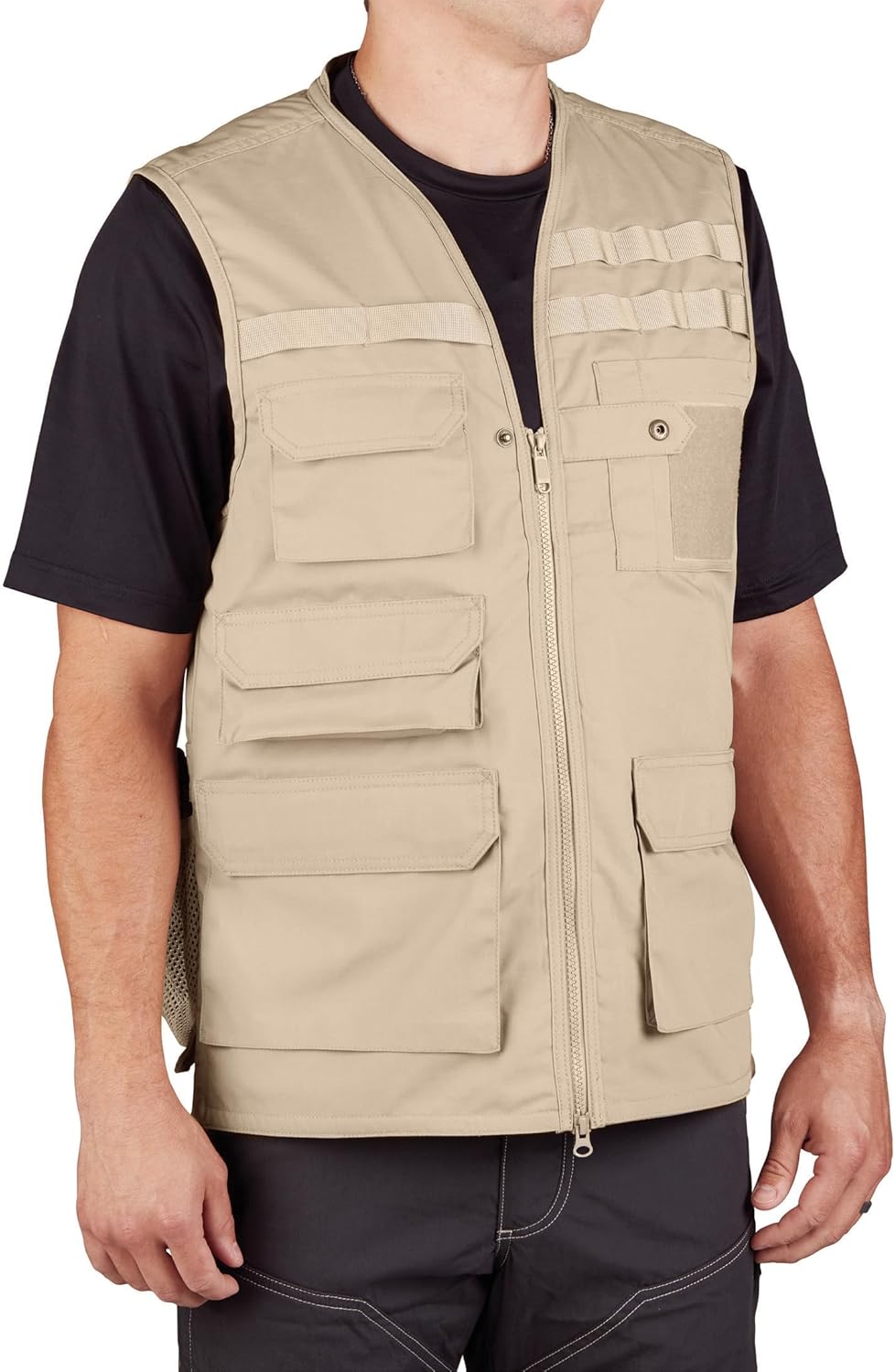 Propper Men's Tactical Vest, Black, Large