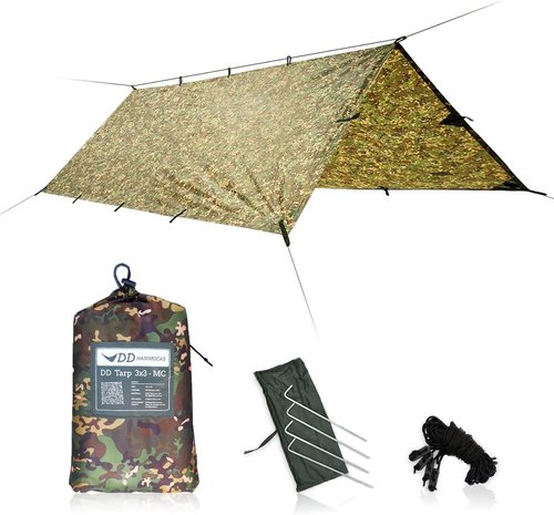 DD Tarp 3x3 - Durable Waterproof Shelter for Camping & Outdoor Adventures