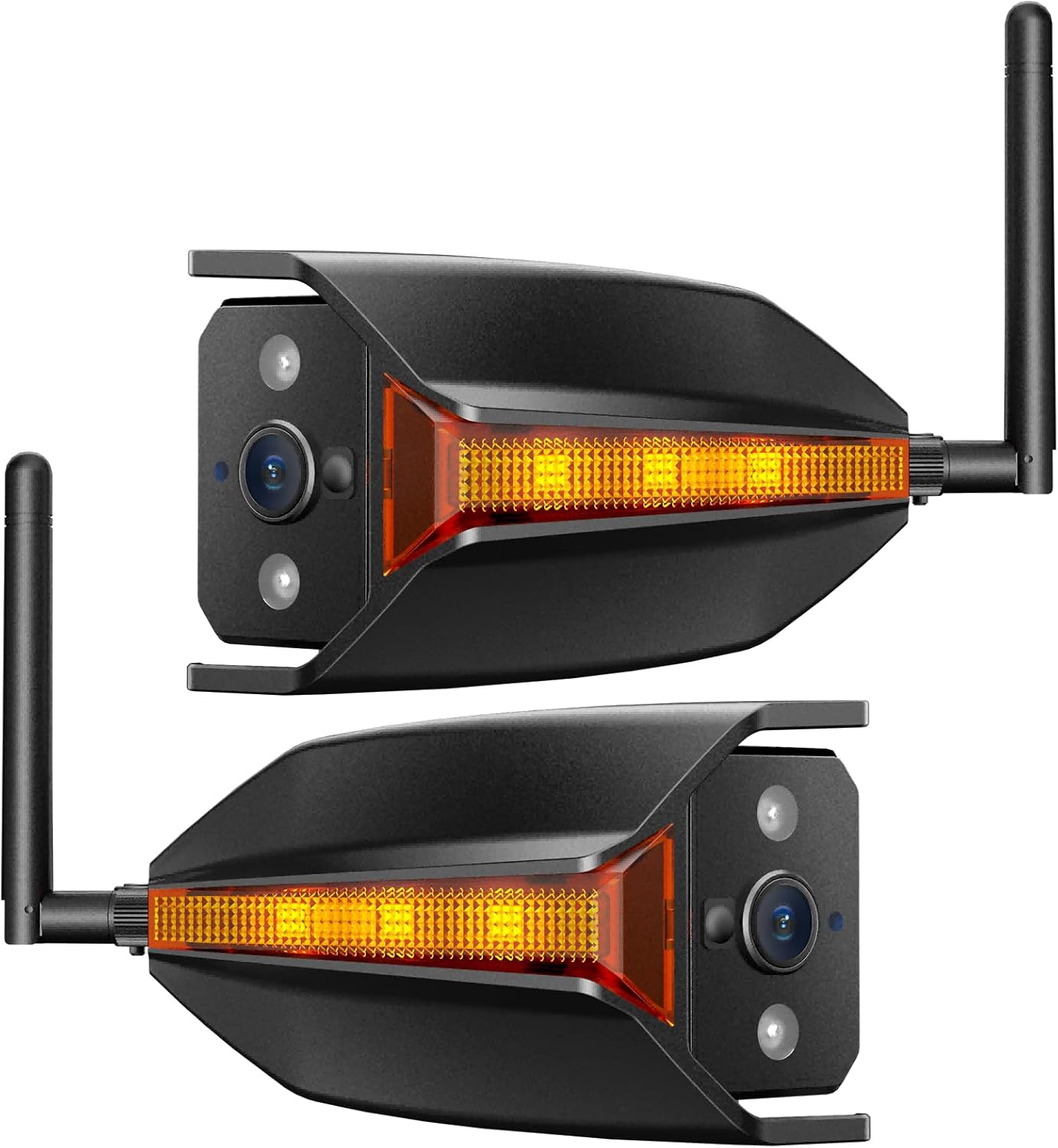 AUTO-VOX RV Backup Camera Wireless Plug and Play: Compatible with Pre-Wired RV, IR Night Vision, HD 1080P 7.2'' DVR 3-Channels, Stable Signal & Wide Angle Rear View Camera for Trailer Camper Motorhome