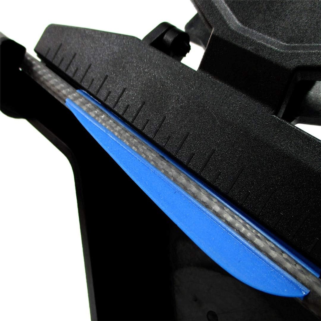 Fletching Kit Jig with Straightness Helical Clamps Right Wing for Archery Arrows Crossbow Bolt Feather Vanes DIY