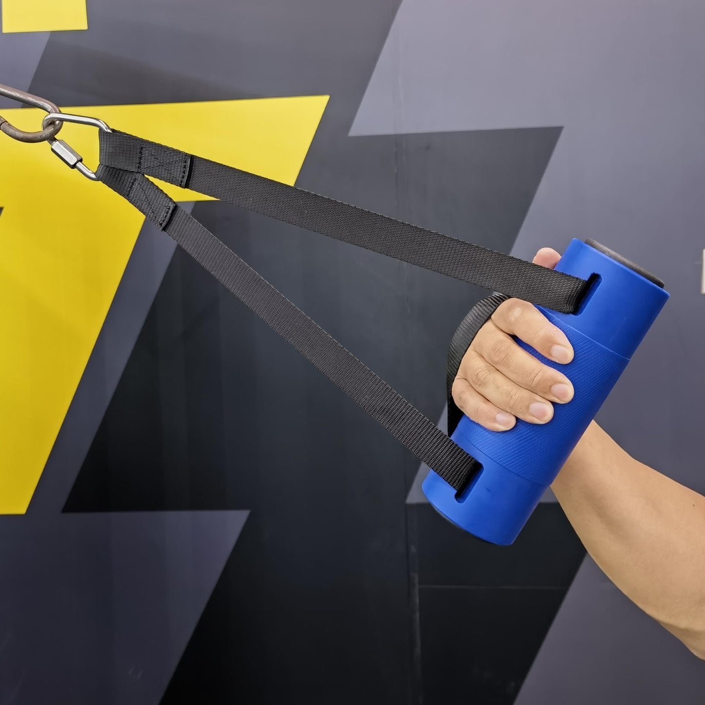 Arm Wrestling Training Handle, 3 Inches Wrist Cupping Exercise Handle for Wrist, Forearm and Grip Strength Workouts, Armwrestling Training Equipment