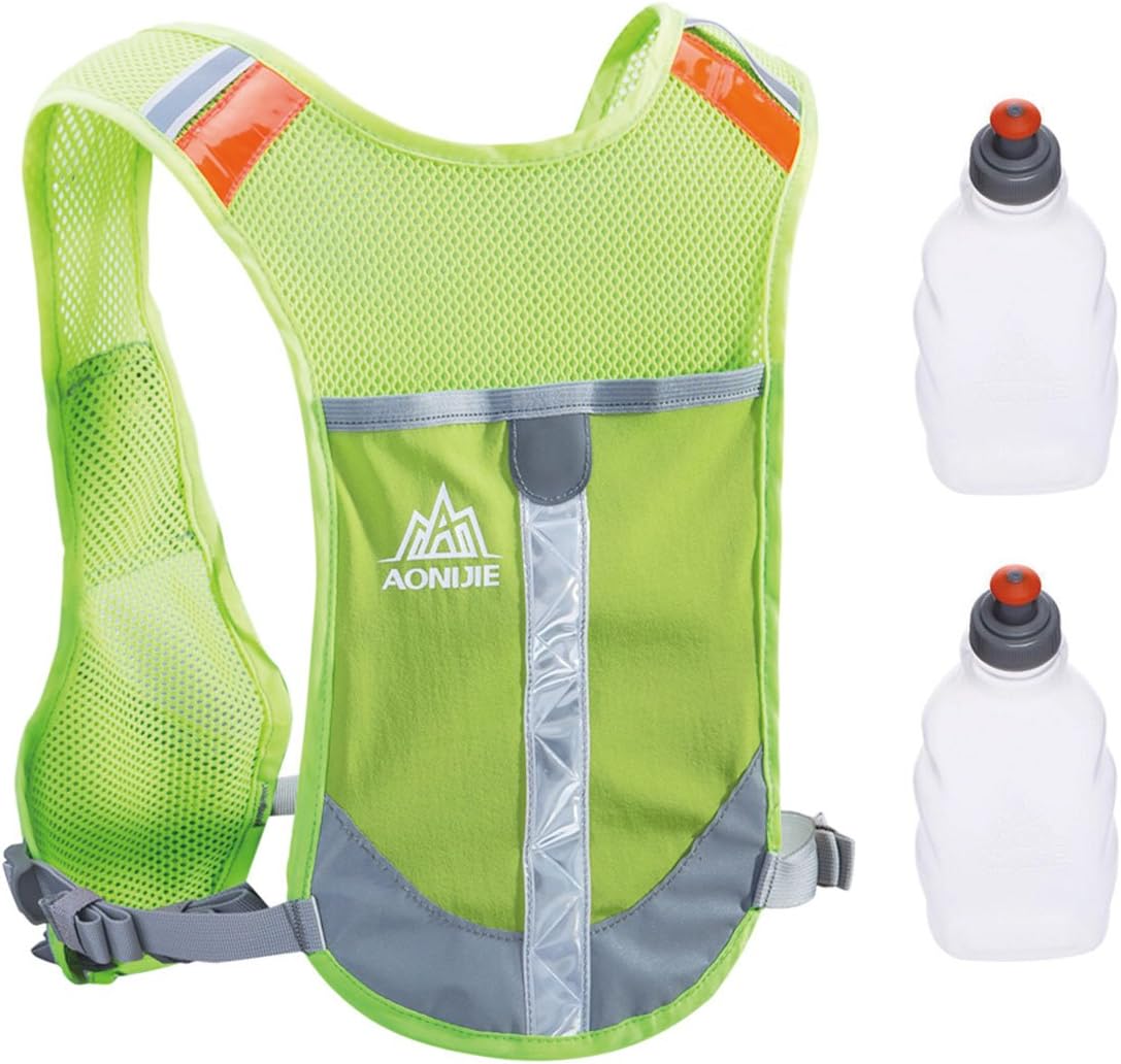 JEELAD Hydration Running Vest Backpack 5L for Men Women Jogging Hiking Marathon Racing Cycling Outdoor