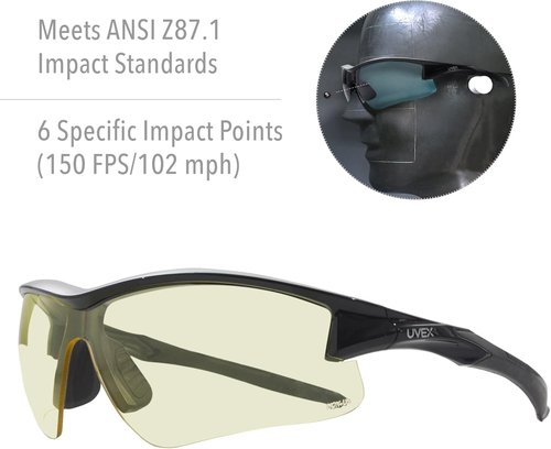 Howard Leight by Honeywell Uvex Acadia Shooting Glasses