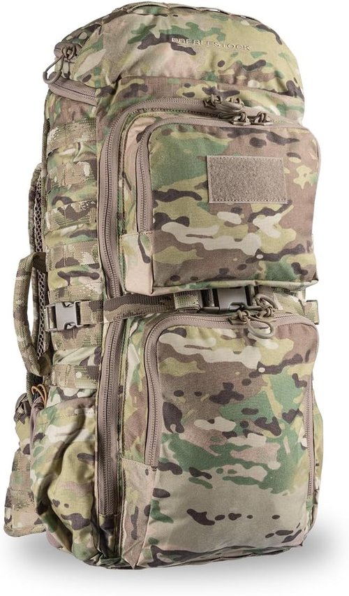 Eberlestock FAC Track Backpack - Tactical Gear Carrier for Outdoor Enthusiasts - Durable, Versatile, and Adventure-Ready, Dry Earth