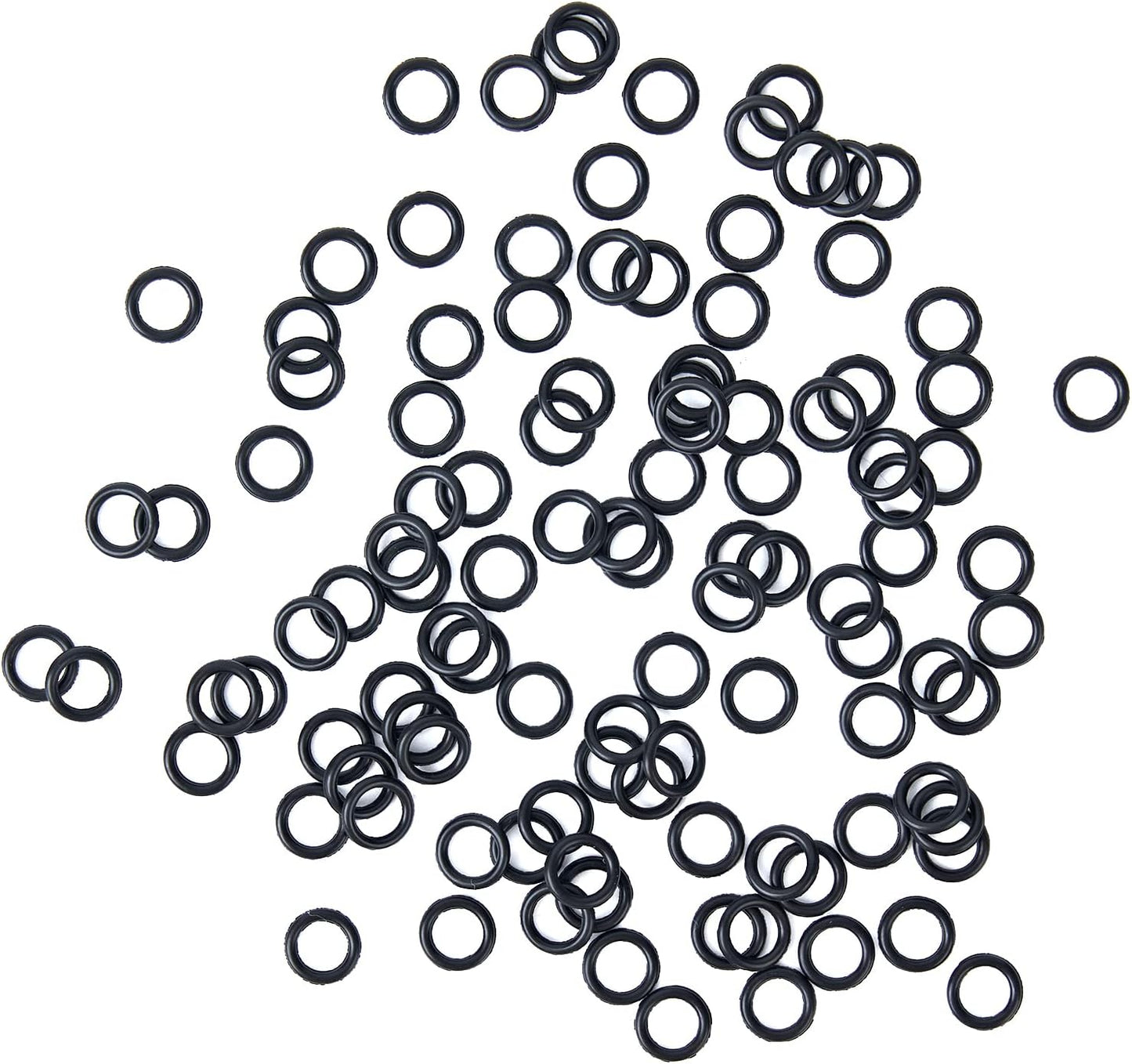 TOPARCHERY 100pcs 1/4 Inch O-Rings Specifically for Broadhead Replacement Rubber Bands Hunting Shooting Target