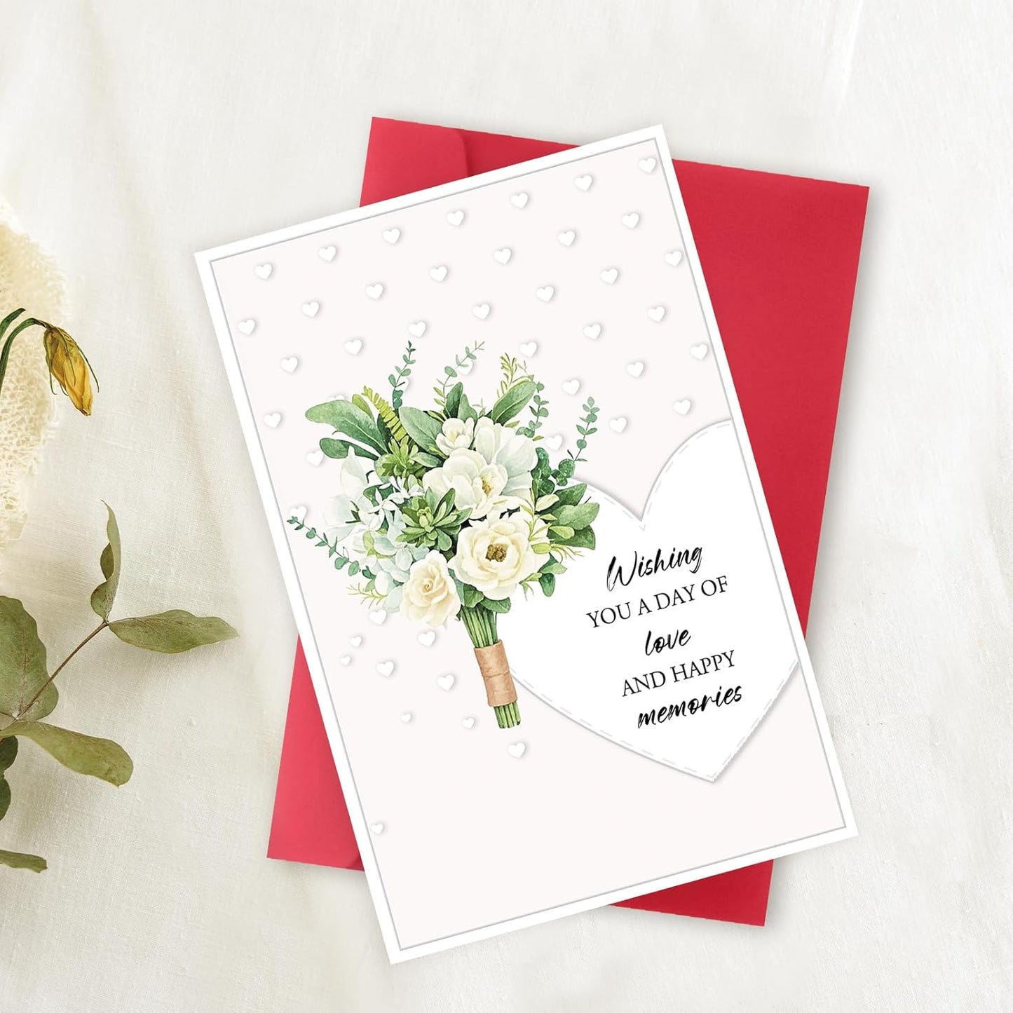 OJsensai Cute Wedding Card, Funny Engagement New Card for girlfriend boyfriend, Comfort Wedding Decoration Gifts from Husband Wife, Happy Valentine's Day