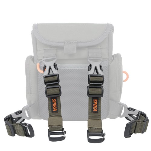 SPIKA Backpack Buckle Connect with Chest Pack,Pack Strap with Snap,Suitable Hunting Backpack with Binocular Harness Chest Pack