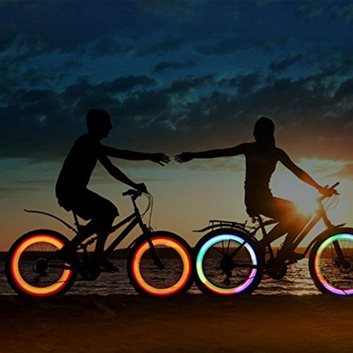 SOPINEKO 72Pcs Spoke Reflectors Wheel Decoration Warning Spoke Skin Covers Trim Wrap Cover Pipe for Night Cycling Riding Motocross Pit Dirt Bike Motorcycle (Blue)