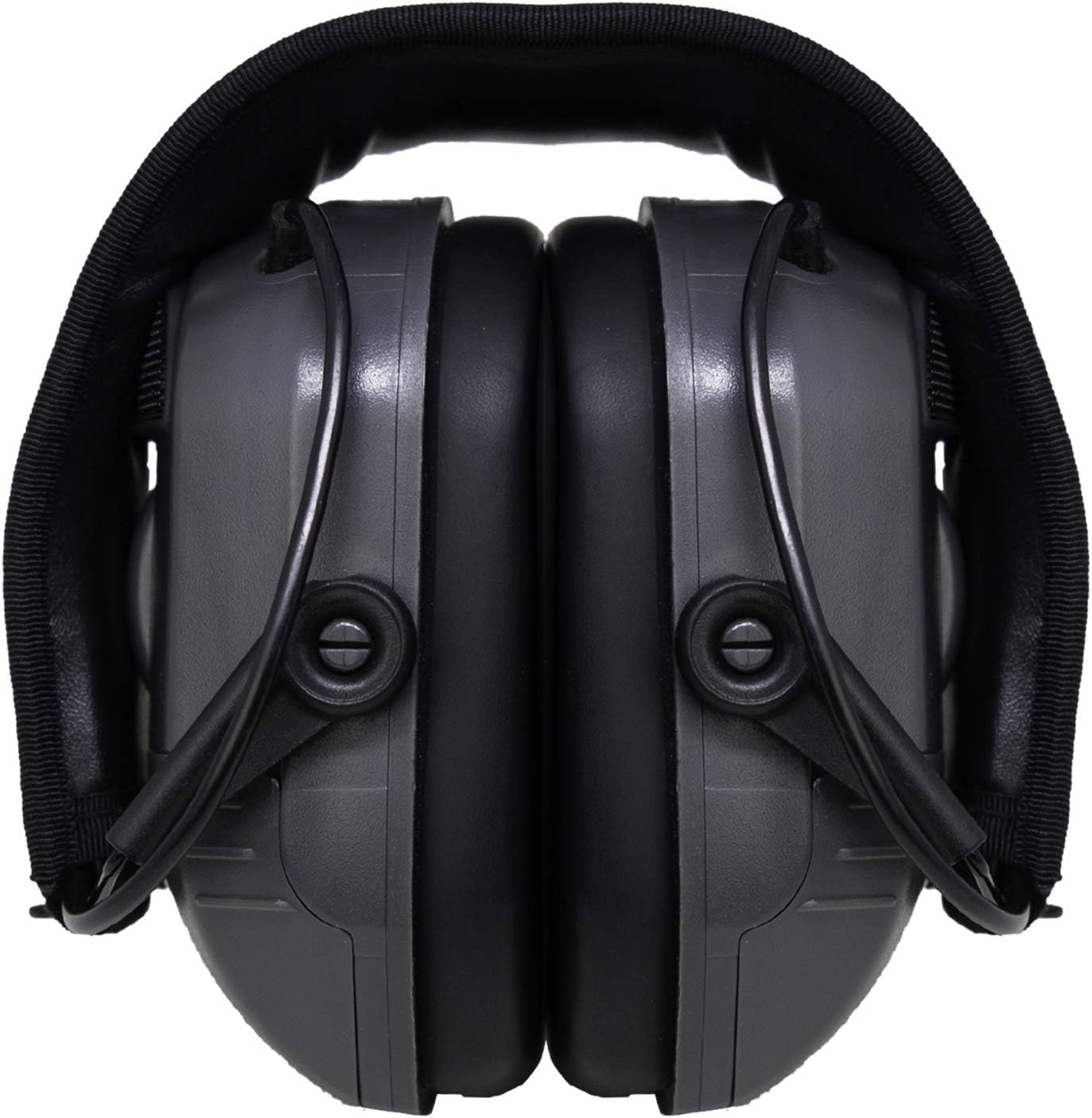 Walker's Ultimate Quad Connect Electronic Earmuffs with Bluetooth (NRR 27dB), Black/Gray, One Size