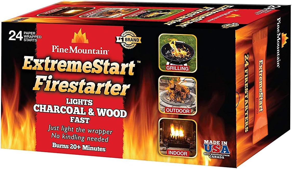 Firestarter Logs 24-Pack | Jarden Home Brands Starterlogg for Easy Fire Starting
