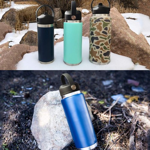 Straw lid for Yeti Rambler Water Bottle 18 26 36 64 oz, Replacement Cap Straw Cap for YETI Rambler Jr 12oz, 18 oz, 26 oz 36 oz 64 oz, Lid with Straw and Brush and Flexible Handle ﻿ (Black)