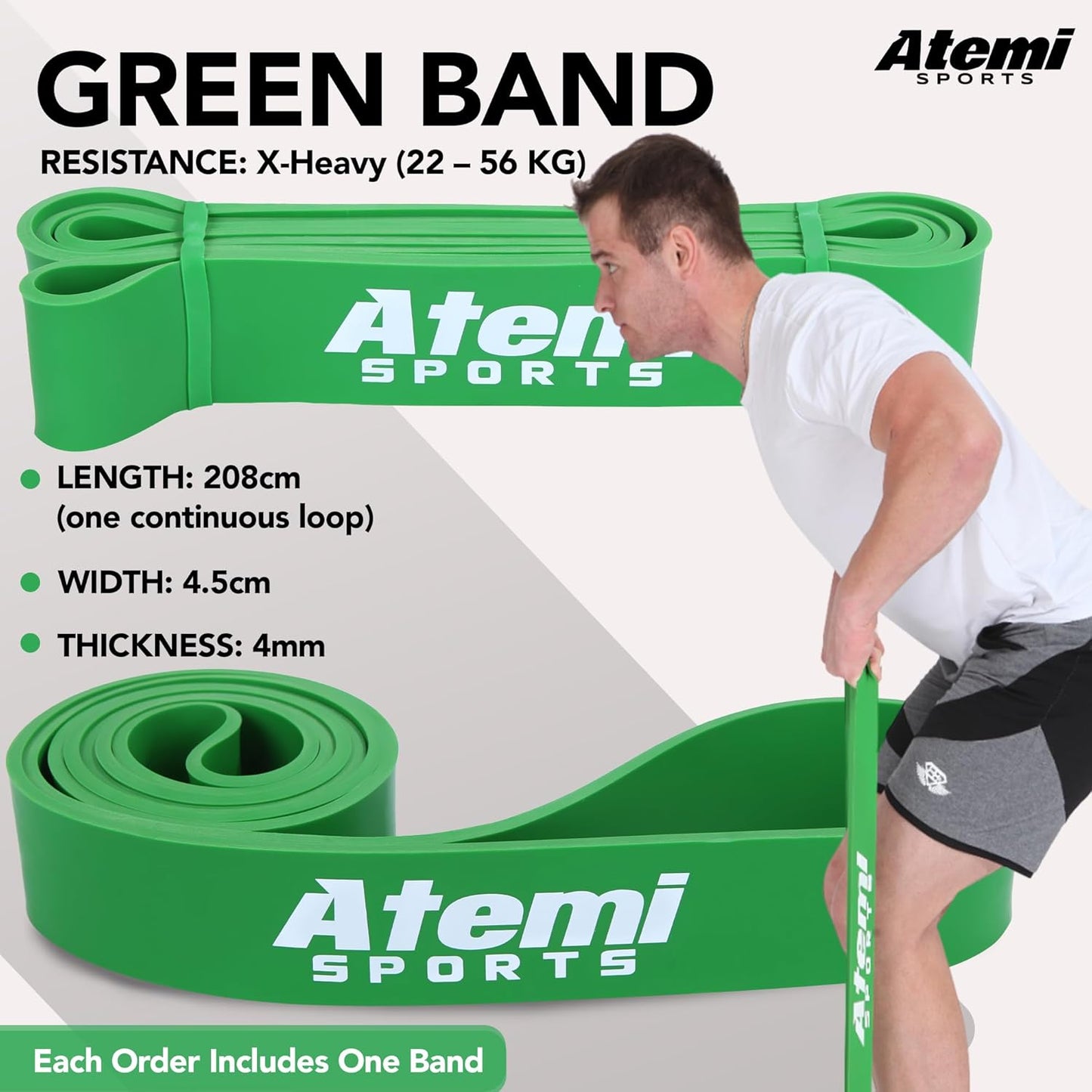 Exercise Bands for Working Out | Long Resistance Pull Up Bands for Men & Women | Workout Resistance Loop | Gym Elastic Band for Workouts, Calisthenics, Crossfit and Physiotherapy