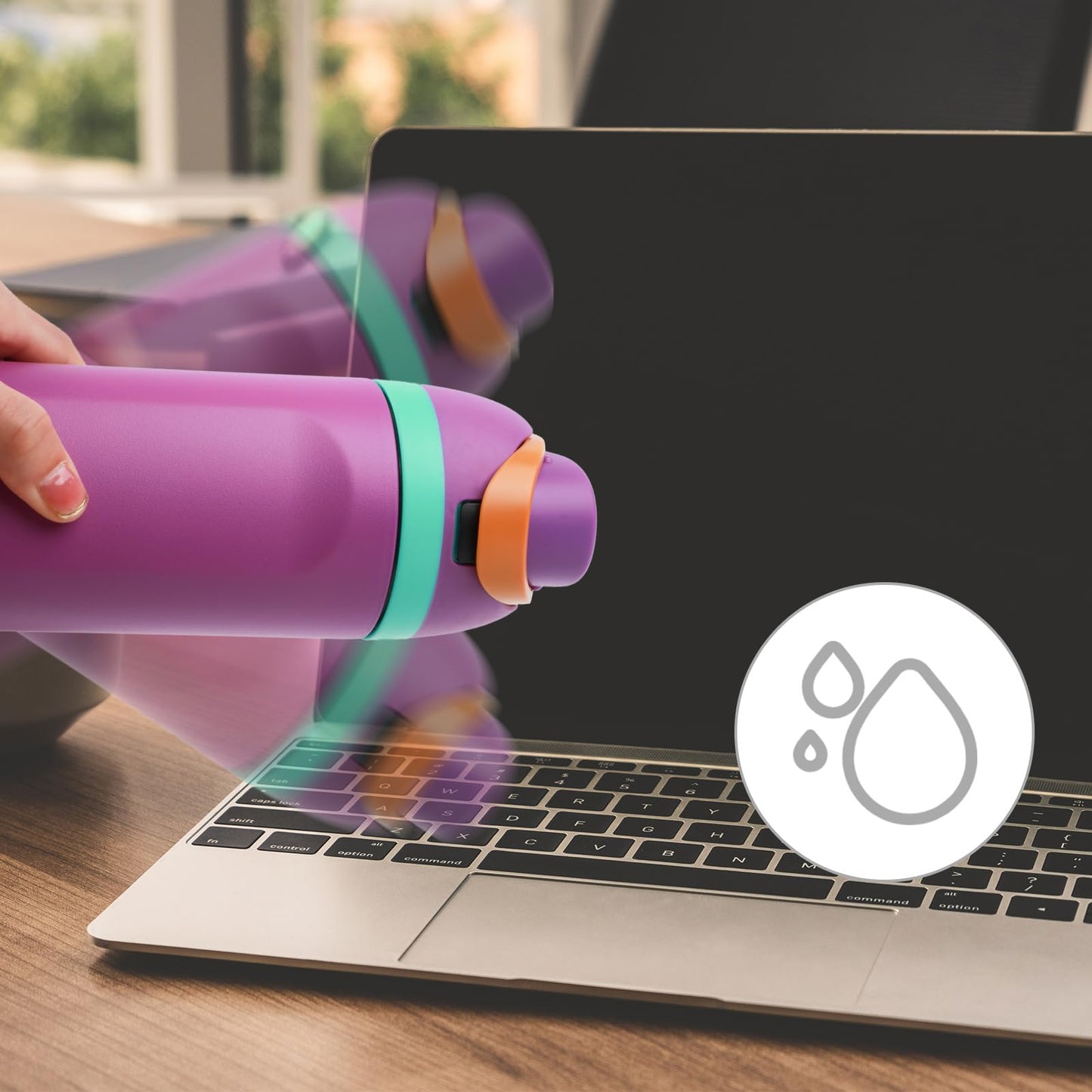 4pcs Replacement Button Compatible with Owala FreeSip 24oz 32oz, BPA-Free Water Bottle Button Switch Lid Mouth Push Spring Replacement Parts for Owala 19/24/25/32/40oz Bottle Accessories (Grey)