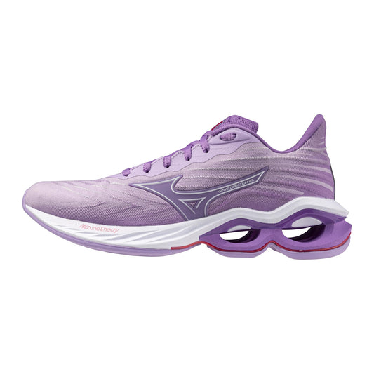 Mizuno Women's Wave Creation 25 SSW Running Shoe | Neutral Running Shoe | Crocus Petal-White