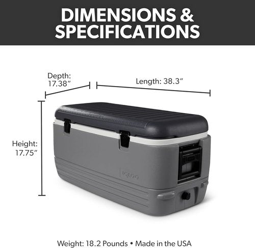 Igloo Coolers, Insulated Portable Hard Shell Ice Chest Cooler