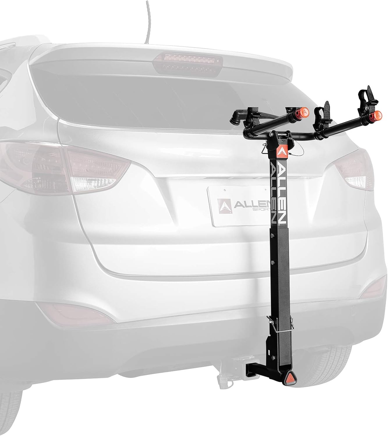 Allen Sports Deluxe 2-Bike Hitch Mount Rack , Silver/Black (522RR)
