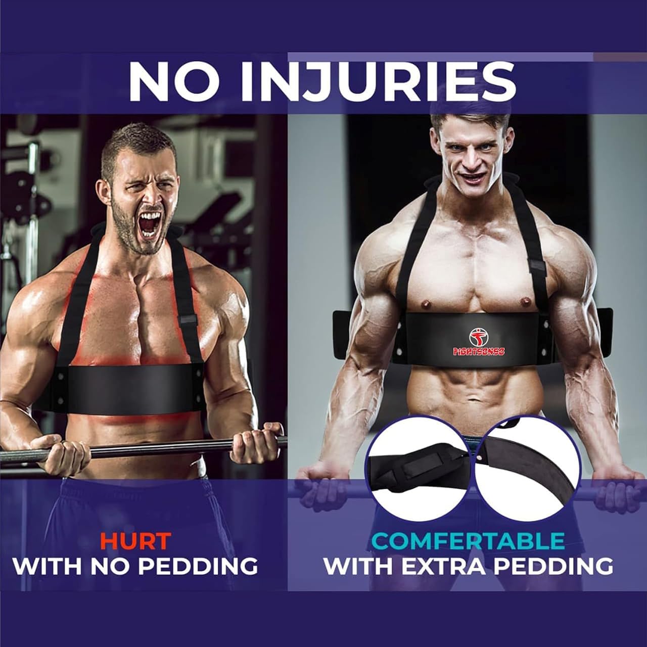 FIGHTSENSE Arm Blaster Biceps Curl Triceps Muscle Isolator Bomber Fitness Gym Workout Training Support