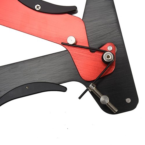 Reicyfang Bicycle Spoke Tension Meter Measuring Tool, Aluminum Alloy Stable Accurate Measurement Reliable Indicator Wheel Bicycle Tool, Bike Accessory for Bicycle Wheel Spokes Manufacturing