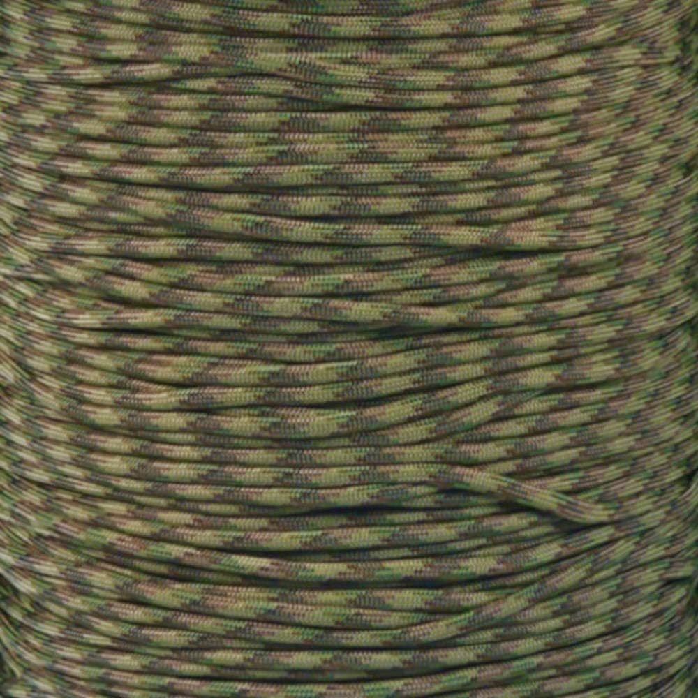 550 Paracord Tactical Utility Cord - 100ft Military Grade Kelly Green Hank