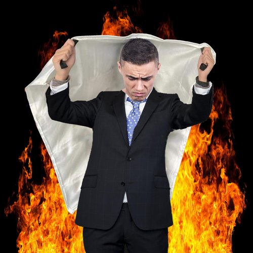 ZYIGYI 43 in Emergency Fire Blanket - 6 Pack Fire Suppression Blanket for Kitchen Home Fireplace Grill Office and 6 Pair Gloves